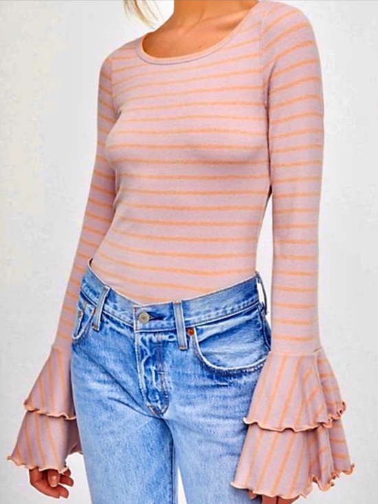 Free People Tops - NWOT Free People Good Find Bell Sleeve Top
